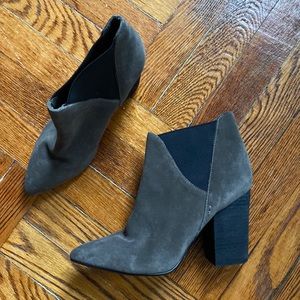 Suede Heeled Boots